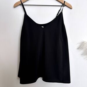 A New Day Black V-Neck Lined Camisole